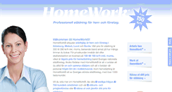 Desktop Screenshot of homework.se